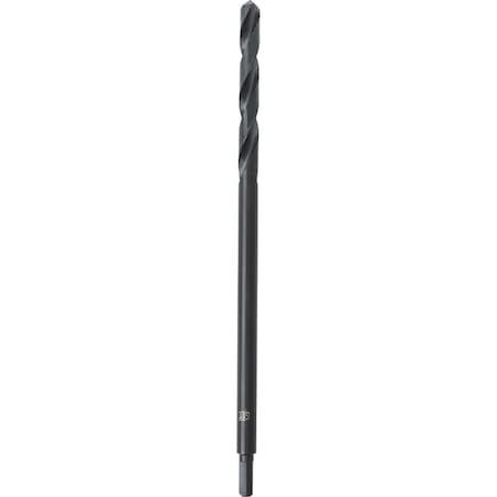 Do It Best 1/2'' x 12'' Black Oxide Extended Length Drill Bit QJDIB-BODB-049
