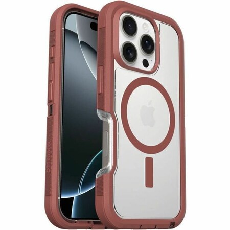 Otterbox Defender Pro Xt Clear Magsafe Case For Apple Iphone 16 Pro, Dust Bowl 77-96094