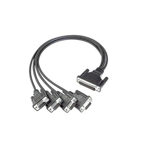 Moxa Cable/CBL-M44M9x4-50 CBL-M44M9X4-50