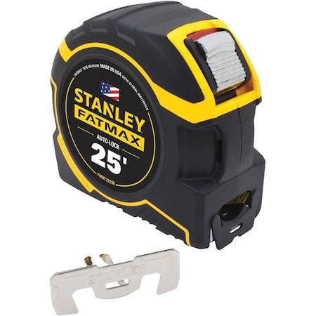 Stanley 25 ft Tape Measure, 1 1/4 in Blade FMHT33338L