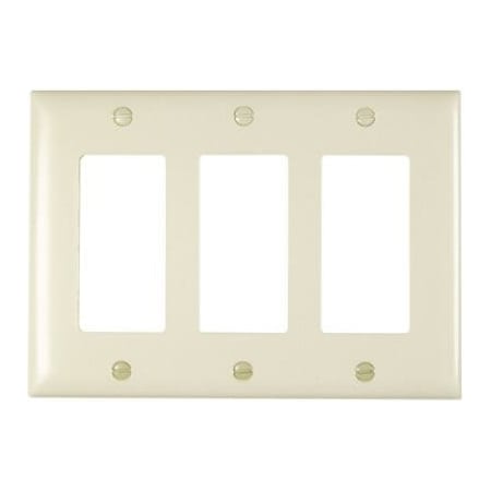 Pass & Seymour Alm 3G Decor Wall Plate TP263LACC12