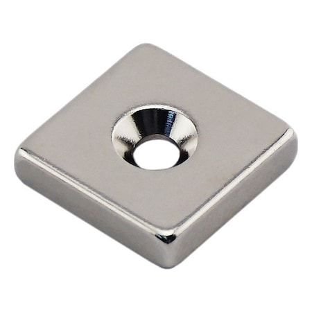 Zoro Select Rare Earth Magnet, Silver NB001816NCTS