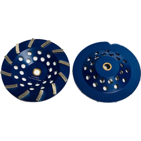 Vantage Product Turbo Segmented Cupwheel, Concrete Cutting, 7'', Hard STW712A3-H