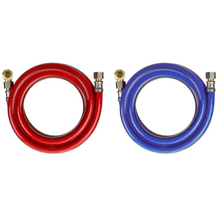 Plumb Pak Supply Hose, 34 in ID, 72 in L, PVC, BlueRed PP850-22