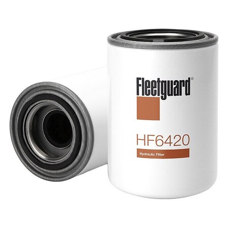 Fleetguard Hydraulic Filter, Spin-On, Cellulose HF6420