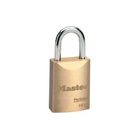 Master Lock Co Pro Brass Padlock 1-3/4in ILC Cylinder 6842WO
