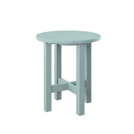 Polybird ROUND END TABLE.      SAGE POLYBIRD P53