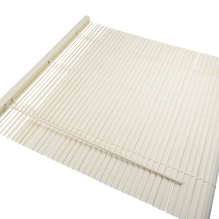 Zoro Select Window Blinds, Vinyl, Alabaster 493P09