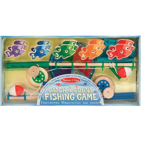 Melissa & Doug Catch + Count Fishing Game 5149