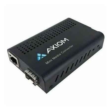 Axiom TAA MINI 100MBS RJ45 TO 100BASE-FX MEDIA CONVERTER - MMF, LC, 2KM, 1310NM AXG99509