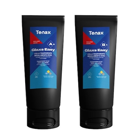 Tenax Glaxs Easy Tubes - Two-Component Adhesive. Designed for Fast, Extra-Strong Bonding on Visable Joint TGET
