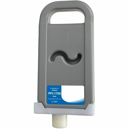 Cig WF Non-OEM New Blue Wide Format Ink Cartridge for Canon PFI-1700 WCPFI1700BL
