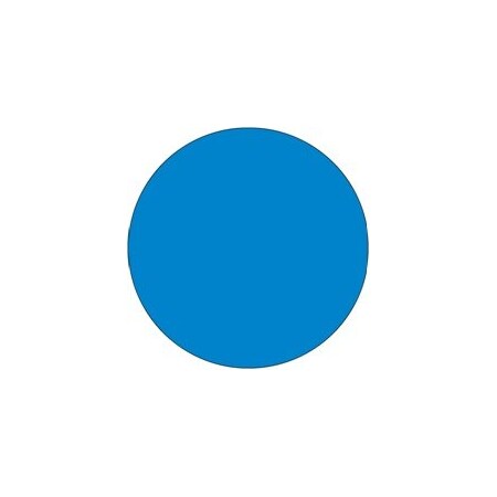 Bubblefast 2'' Circles - Blue Removable Labels BFDL1390BL