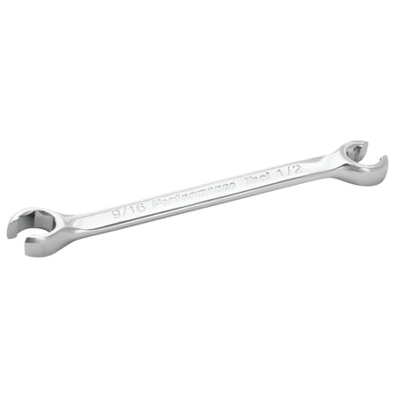Performance Tool 1/2 in. x 9/16 in. Flare Nut Line Wrench W30403