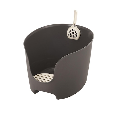 Richell PAW TRAX High Wall Cat Litter Box 60003