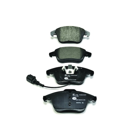 Hella Brake Pad Set, disc brake 355014031
