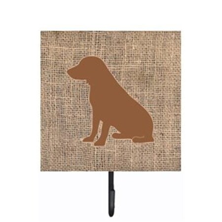Carolines Treasures Boykin Spaniel Burlap and Brown Leash Or Key Holder BB1070-BL-BN-SH4