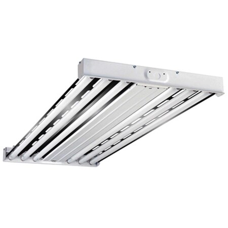 Supershine HBL654T5HORT1 4 ft. 6 Lamp T5 Commercial High Bay Fluorescent Fixture SU137673