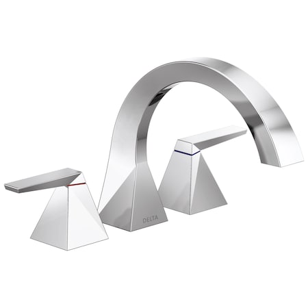 Delta Trillian Two-Handle Roman Tub Trim T2746-PR