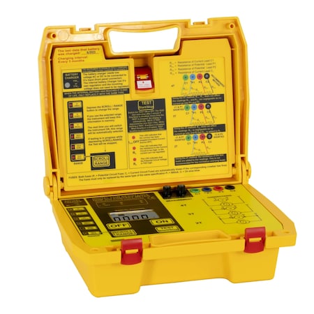 Pce Instruments Micro-ohmmeter for precision resistance testing, measures down to 1 microhm with high-current output PCE-MO 3001