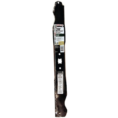 Mtd 490-100-M088 Mulching Blade, 20 in L, Carbon Steel 490-100-F088