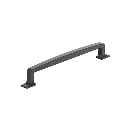 Amerock Westerly 7-9/16 inch 192mm Center-to-Center Black Bronze Cabinet Pull BP53723BBR