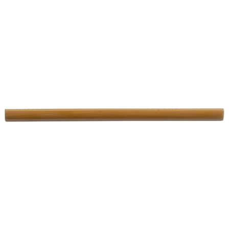 Apollo Tile Horizonte 0.5 x 8 in. Glossy Honey Ceramic Pencil Trim Wall Tile 0.27 sq ft/case, 10PK FLT88HONPENA