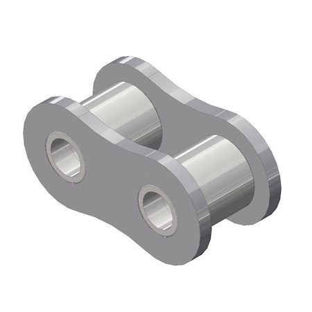 Senqcia Inspire Series SBR 60HRL Heavy Series Single Strand Riv Link, 60H chain, .75P, 1.21 OAW, .234 Pin S-60HRL