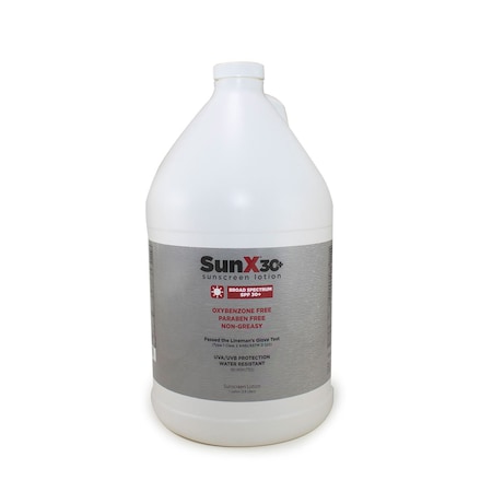 Aero Healthcare SunX30 Sunscreen Lotion, 1 Gallon 71771