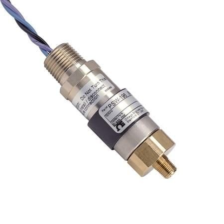 Omega Economical Pressure Switch, OEM, Gauge Type, (1) 5 A SPDT, 1/8 " NPT Male, 30 psi to 600 psi, 8 psi PSW-192