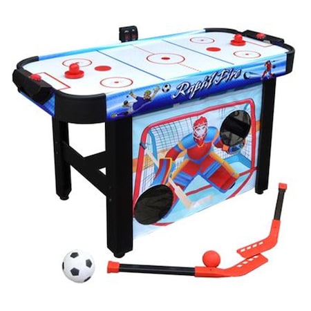 Carmelli 42 in. Rapid Fire 3-in-1 Air Hockey Multi Game Table bg1157M