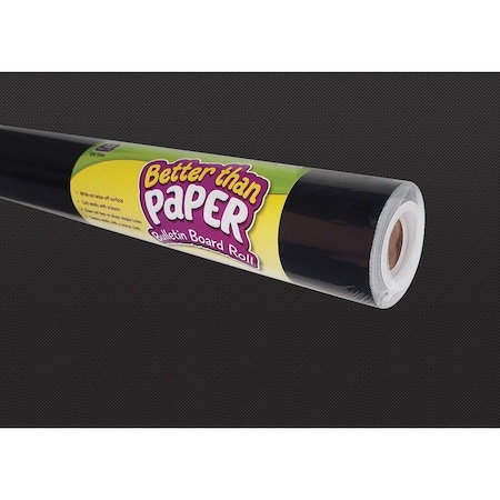 Teacher Created Resources Bulletin Board Roll - Bulletin Board, Poster, Student - 12 ft Height x 48in Width - Black - Fabric 77314