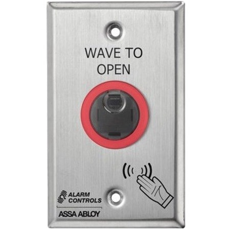 Alarm Controls Electromagnetic Lock Activation, Silver NTB-1