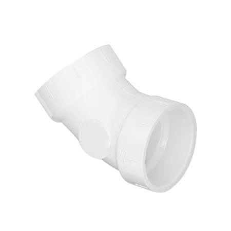 Thrifco Plumbing 4" PVC DWV 1/8 Bend Elbow 6752504