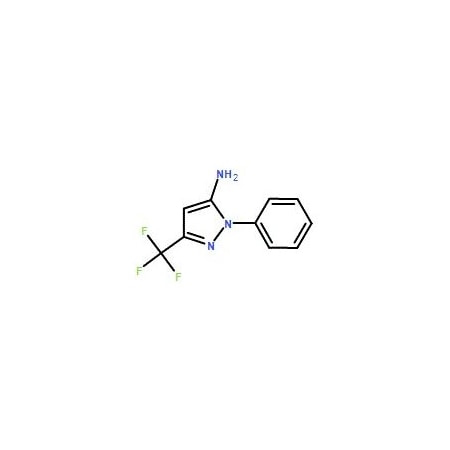 Ak Scientific 1-Phenyl-3-(trifluoromethyl)-1H-pyrazol-5-amine (100mg), CAS 182923-55-3 4734AH-100mg