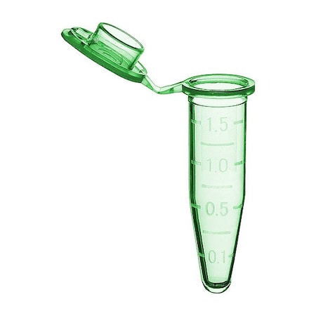 Zoro Select Microcentrifuge Tube, 0.41 in Dia, PK500 C2000-G