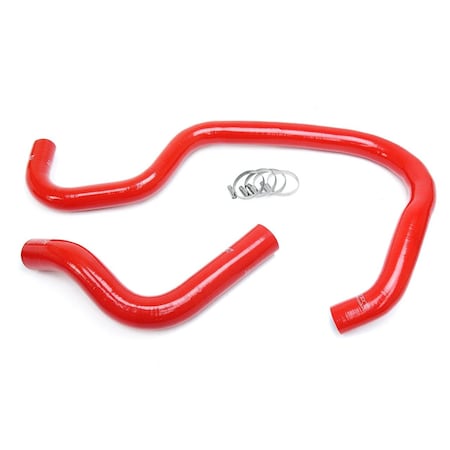 Hps Performance High Temp Reinforced Silicone Radiator Coolant Hose Kit, Red,  57-1686R-RED