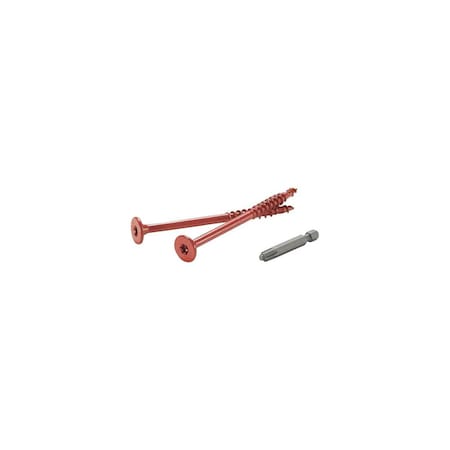 Fastenmaster Wood Screws FlatLok No. 14 S X 3-1/2" L Torx Ttap Epoxy Epoxy 5915236