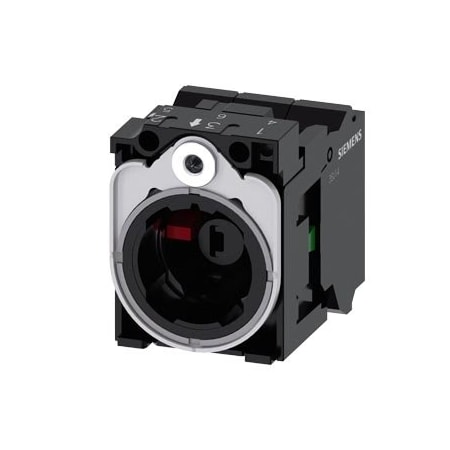 Siemens holder, universal, 3-way, plastic/metal, 1 NO, 1 NC, LED module 3SU1551-1AB40-3MA0