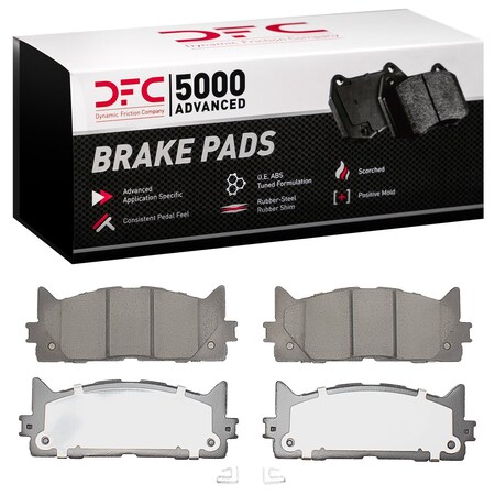 Dfc 5000 Advanced Disc Brake Pad Set, 1551-1293-00