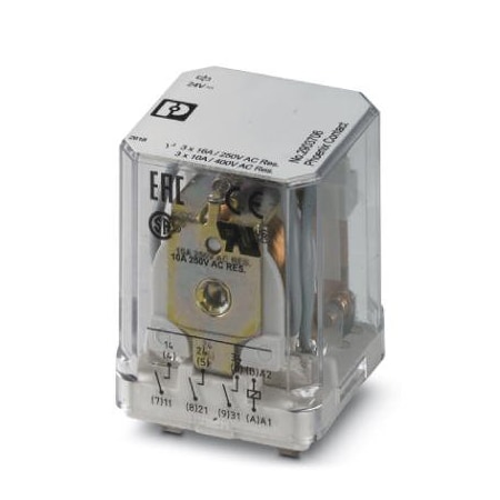 Phoenix Contact REL-PR3- 24DC/3X1 Plug-in high-power 2903706