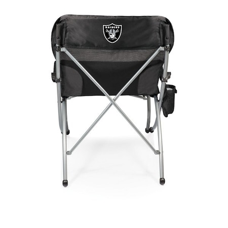 Picnic Time Family Of Brands NFL Las Vegas Raiders - PT-XL Heavy Duty Camping Chair 793-00-175-234-2