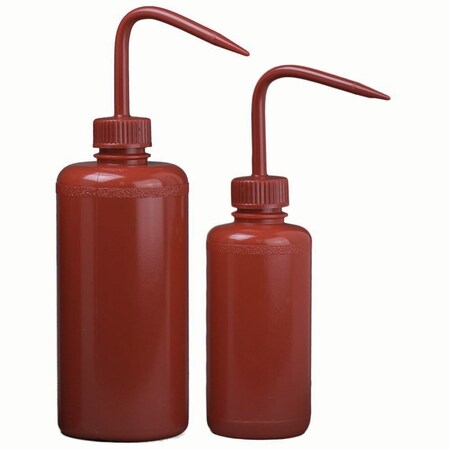 Jorgensen Laboratories Red Wash Bottle 8oz J0818R