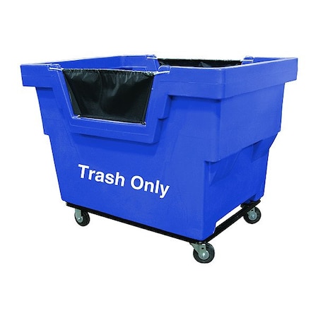 Royal Basket Trucks Mail Truck, Blue, Polyurethane G23-BLX-TMA-4UNN