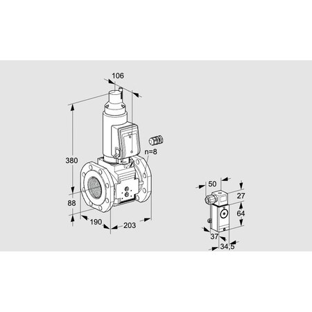 Honeywell Kromschroder VAS780F05LWSR3B/1-/PM KS88206972