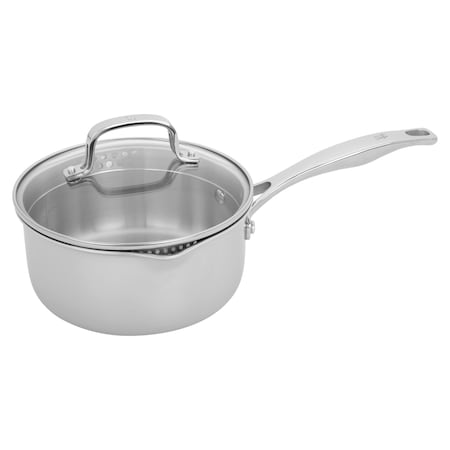 Henckels Clad H3 2-qt Stainless Steel Saucepan with Lid 1023643
