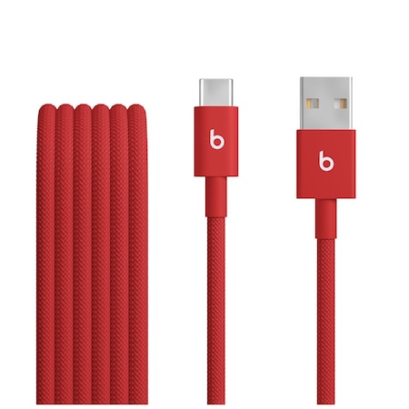 Beats USB-A to USB-C Cable 5 ft. Red MFEJ4LL/A