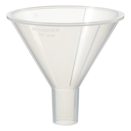 Nalgene Funnel, Polypropylene, Colorless, PK36 4252-0065