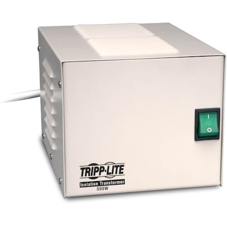 Tripp Lite Isolation Transformer, 500 VA, 120V AC, 120V AC IS500HG