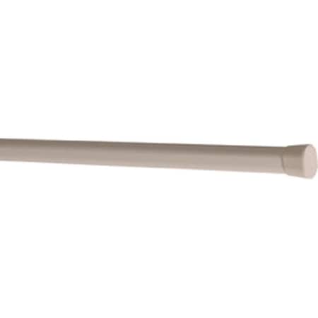 Kenney Mfg KN616 Spring Tension Rod, 58 in Dia, 22 to 36 in L, Plastic, White KN616NP